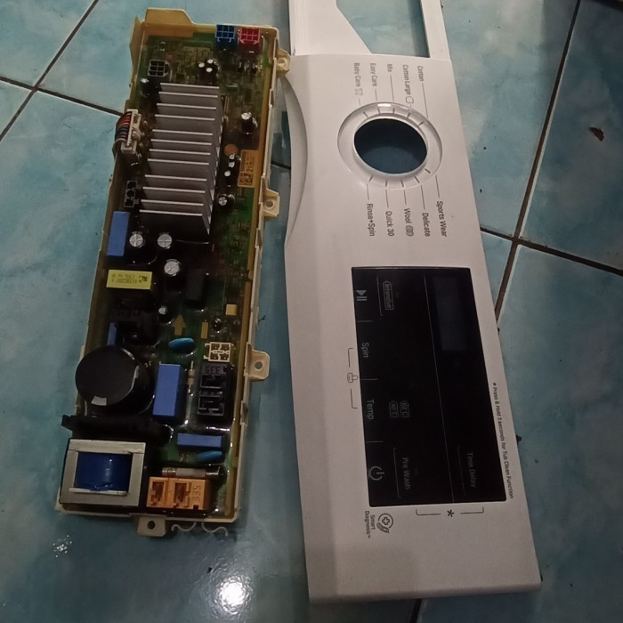 MODUL PCB MESIN CUCI LG INVERTER FM1208N3W