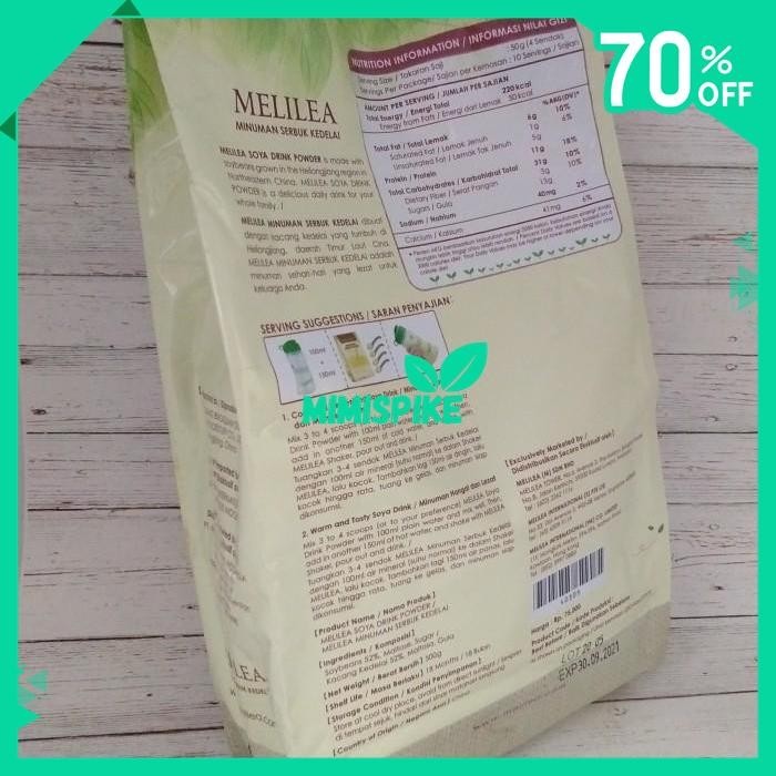 

MELILEA MINUMAN SERBUK KEDELAI 500GR MINUMAN KESEHATAN BY MIMISPIKE !