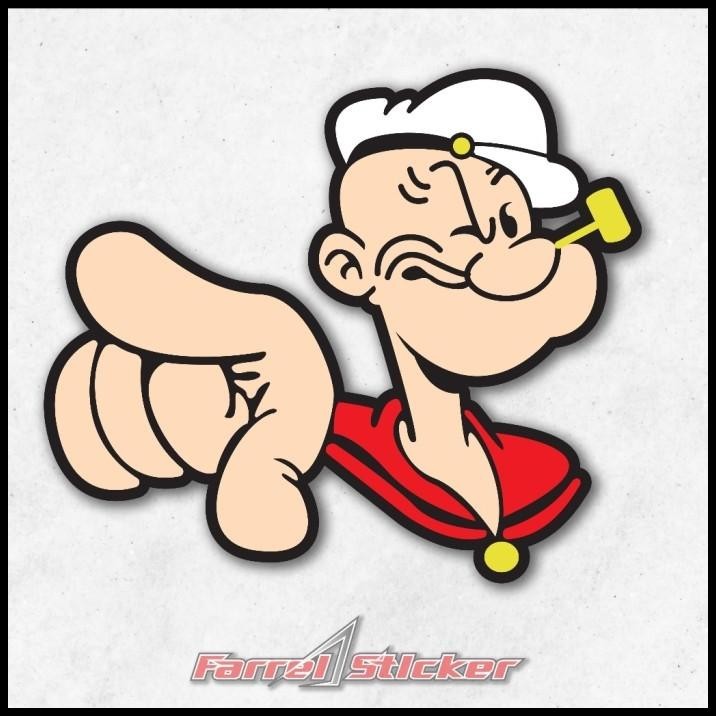

TERMURAH STIKER POPEYE STICKER KARTUN !!!