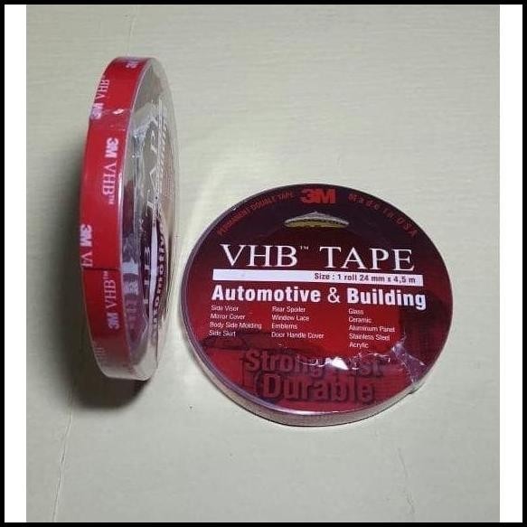 

HOT DEAL DOUBLE TAPE 3M VHB ISOLASI UKURAN 12 MM 4 5M ORIGINAL !