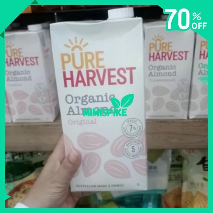 

PURE HARVEST ORGANIC ALMOND MILK ORIGINAL 1L SUSU KACANG AUSTRALIA BY MIMISPIKE !!