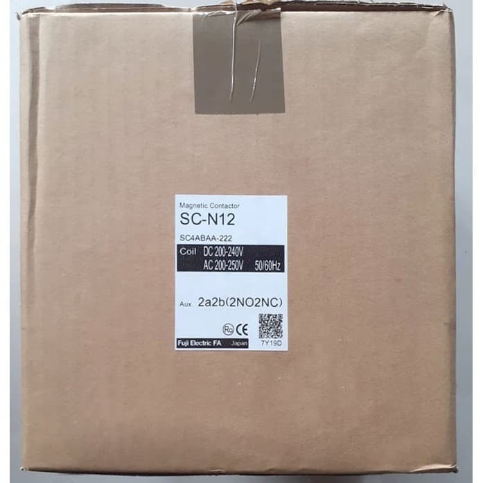 Kontaktor / Contactor Fuji Sc-N12 Scn12 110V 220V 380V Ac Coil Ori