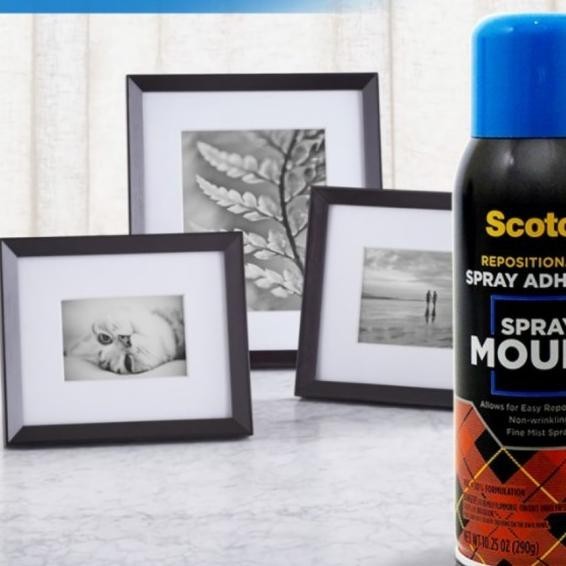 

Lem Spray Mount 3M New - Lem Kertas