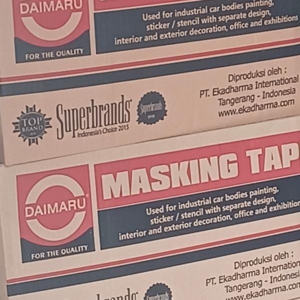 

Masking Tape Daimaru 1 Inch/Kertas Lem Daimaru 1 Inch/Per Dus 96Roll