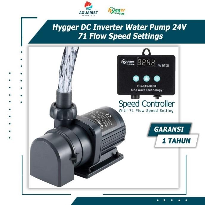 Hygger DC Water Pump / Pompa Aquarium DC Dengan Controller