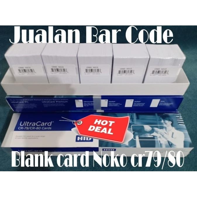 

KARTU PVC BLANK ID CARD ULTRACARD HID NOCO CR 80 ISI 500 pcs