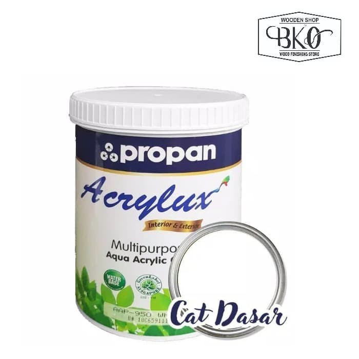 Produk propan acrylux primer water based cat dasar kayu duco
