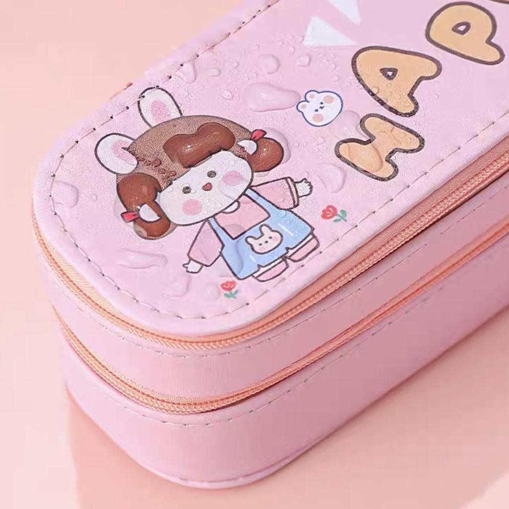 

Super Seller Kotak Pensil 2 Dua Tingkat Lucu 2 Layer / Tepak Pensil 3D Tingkat Tempat Pensil Anak Laki Laki Perempuan / Kotak Pensil Anak Sd /Pencil Case Double Multi-Layer Jk-54
