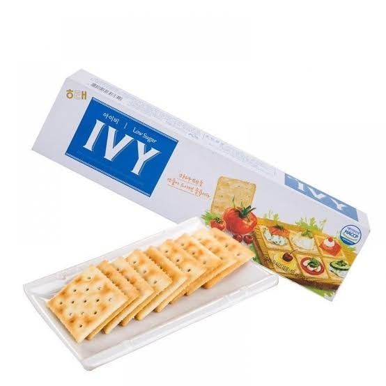 

MURAH [58gr] Haitai Ivy Low Sugar Cracker / Biskuit Kreker Rendah Gula