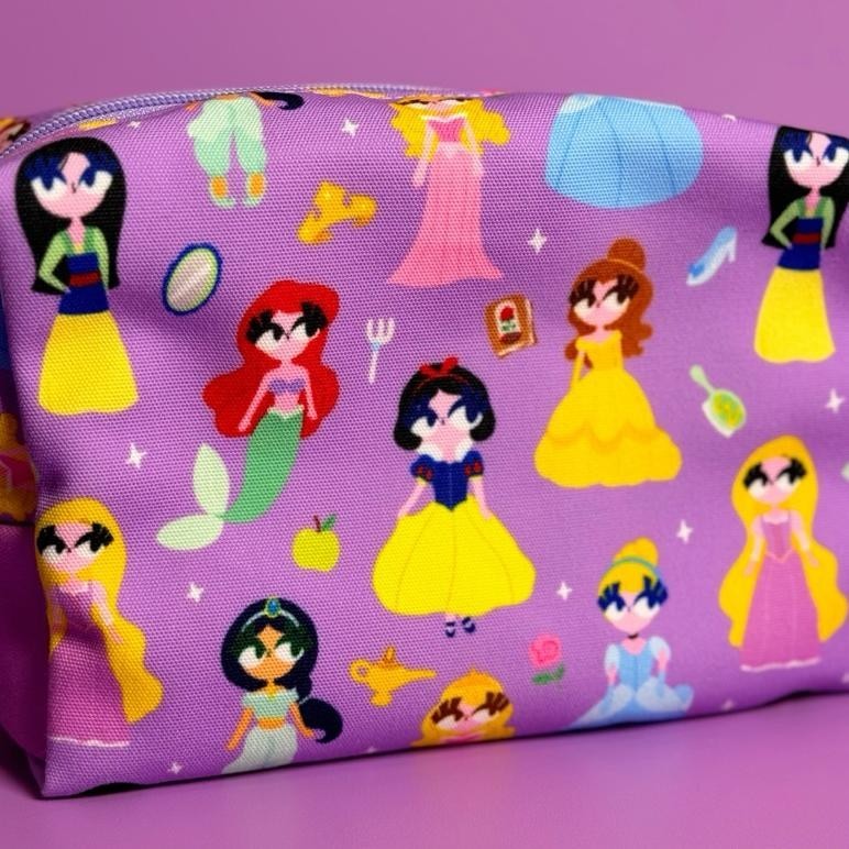 

Hot Sale Canvas Boxy Pouch The Princess By Alixos Sale