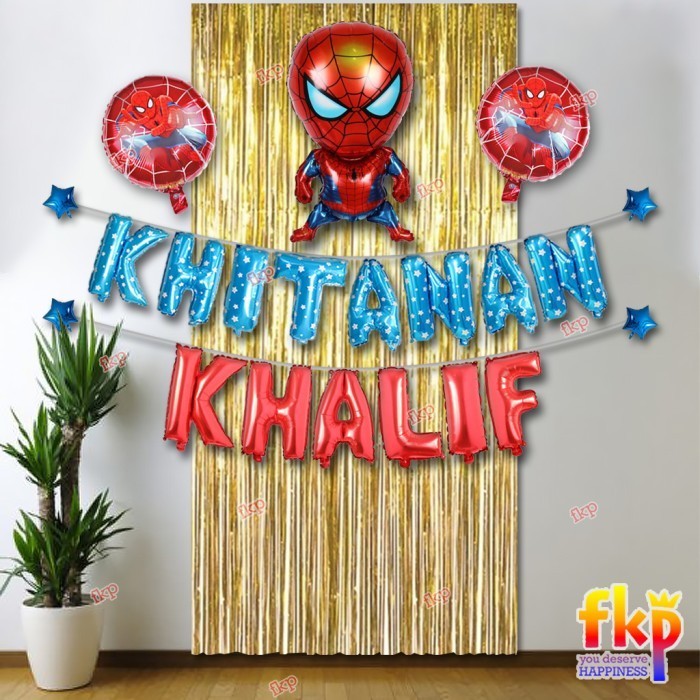 Terbaru Paket Dekorasi Khitanan Simpel / Tasyakuran Sunatan Dekor Balon Promo Terlaris