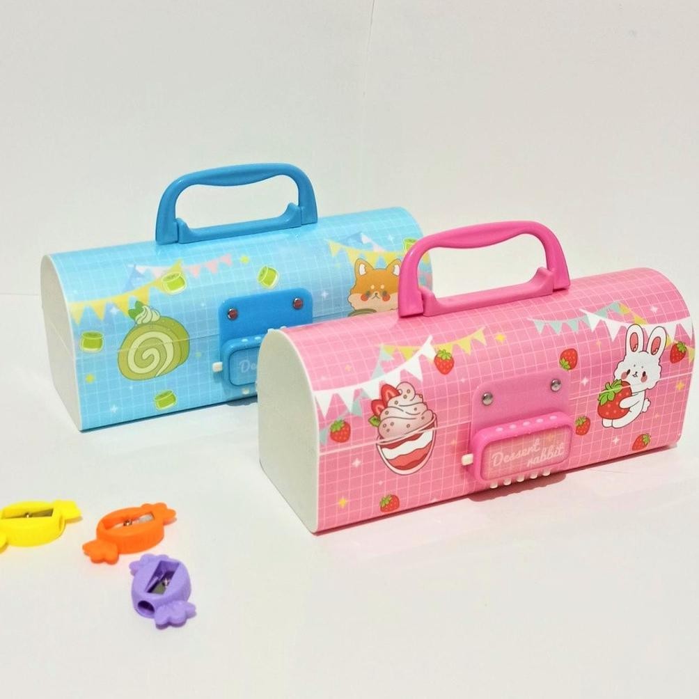 

Diskon Kotak Pensil Mika Pvc Tebal + Kode 2 Susun Kax300 + White Board / Pencil Case / Tepak Pensil / Tempat Pensil / Boks Pensil / Box Pen Dg-78