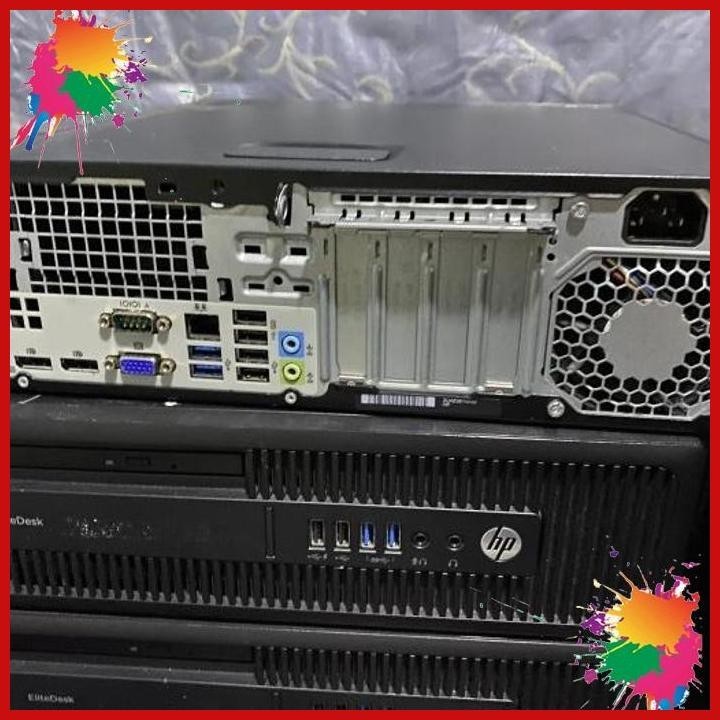 (B2BE) KOMPUTER HP ELITEDESK 705 G2 AMD PRO A8 8650B RAM 8GB HDD 500GB DVDRW