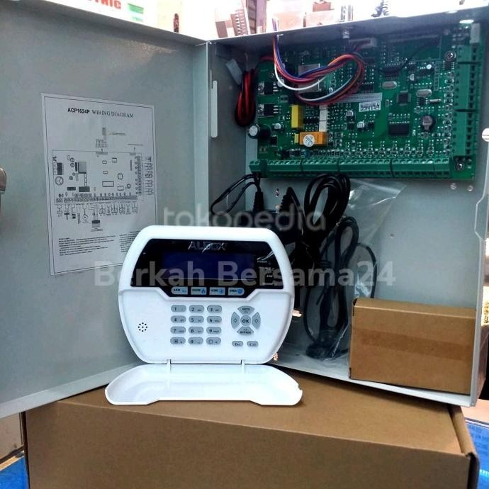 Panel alarm albox 16zone