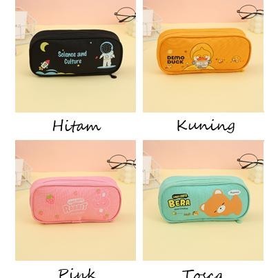 

8.8 Osm Jkt S5832 Tempat Pensil Resleting Lucu / Pencil Case Cartoon / Tempat Pensil Model Terbaru / Kotak Alat Tulis Korea Motif Lucu