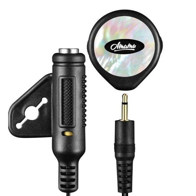 Amumu Sbt-10 Pickup Universal Gitar Bass Ukulele Biola Cajon Trans-Hd