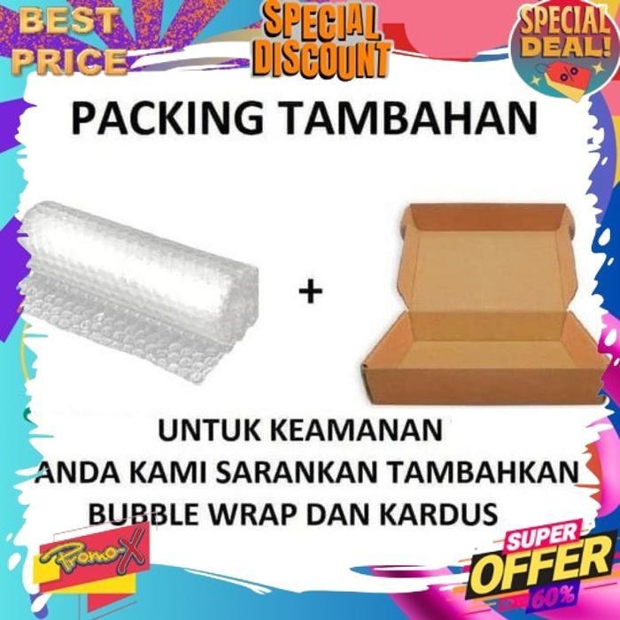 

DISCOUNT EXTRA BUBBLE WRAP + DUS UNTUK BARANG LEBIH AMAN