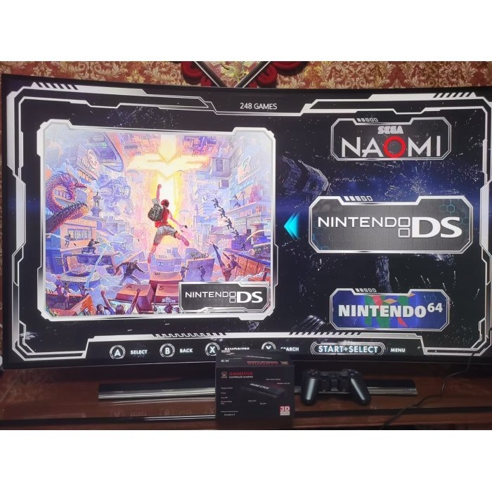 PS1 Super Nitendo PSP SEGA Game Stick Wireless HDMI 4K