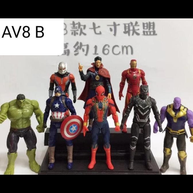 figure set 8 avenger ada doctor strange antman