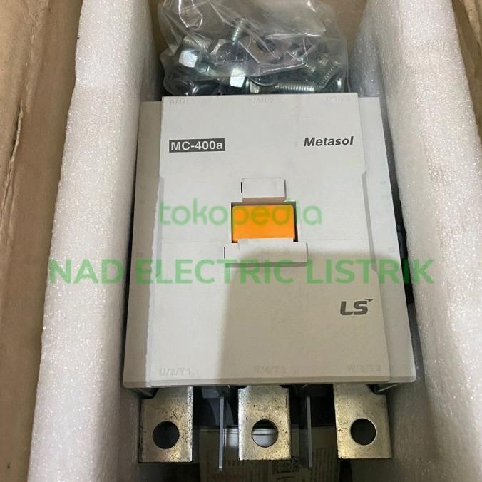 Kontaktor Contactor Ls Metasol Mc-400A Ac100-240V Dc100-240V Original Original