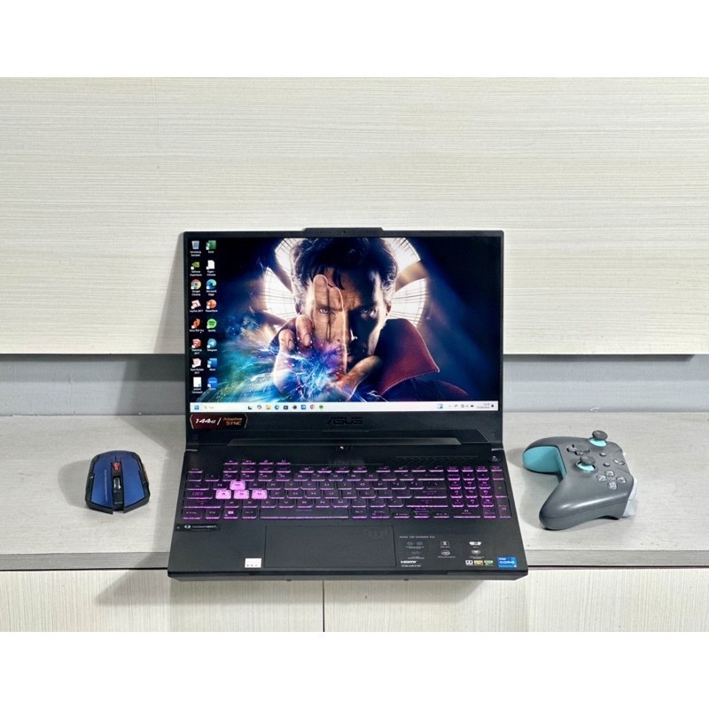 LAPTOP GAMING ASUS TUF F15 FX507ZC I5 12500H NVIDIA GeForce RTX3050