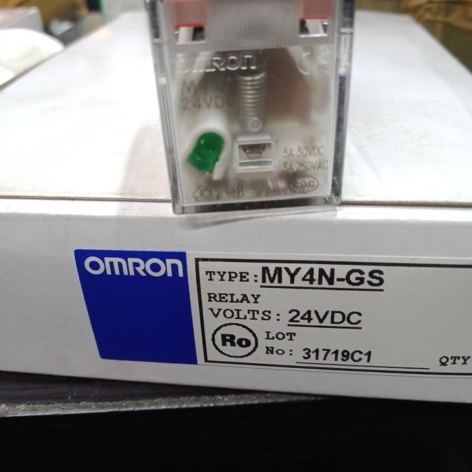 Relay Omron My4N-Gs 24Vdc/Omron My4N-Gs Dc24V Harga Spesial