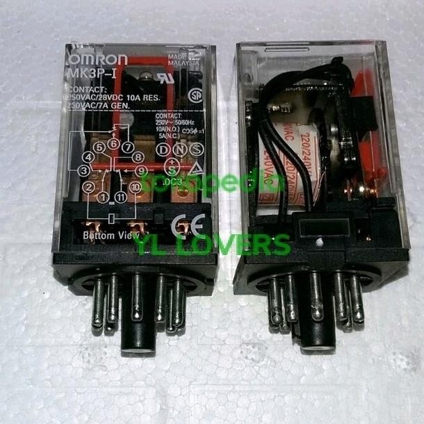 Relay Mk3P/220V / Relay 11 Kaki 220V /Rilay 220V /Rilay 11 Pin Restock