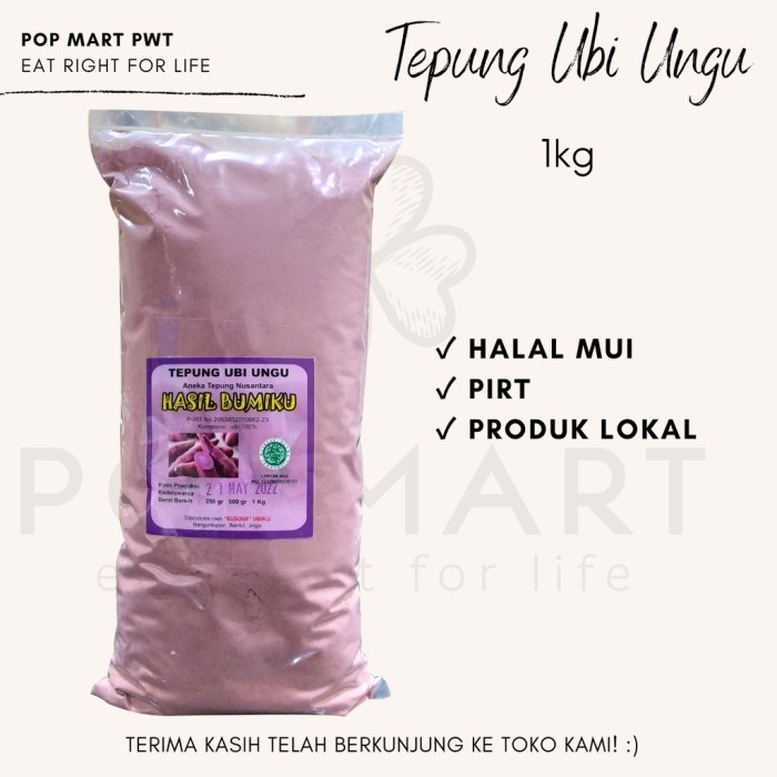 

Terbaru [Dijual] Tepung Ubi Ungu 1Kg / Sweet Potato Flour Bebas Gluten Promo Ready Stok