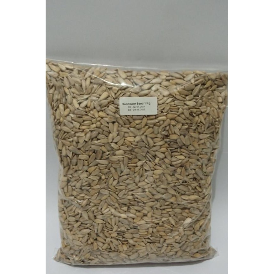 

Sun Flower Seed 500Gr, 1Kg - Biji Bunga Matahari - Kuaci Mentah