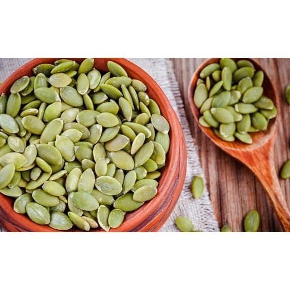 Pumpkin Seeds Biji Labu Kuning Waluh Kuaci Kupas Siap Makan