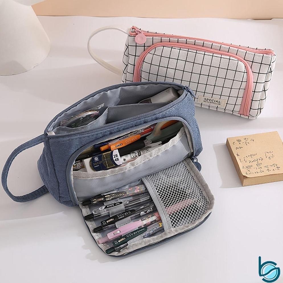 

Spesial Promo Tempat Pensil Berkapasitas Besar Model Simple Minimalis Multifungsi - Best Stationary Sale