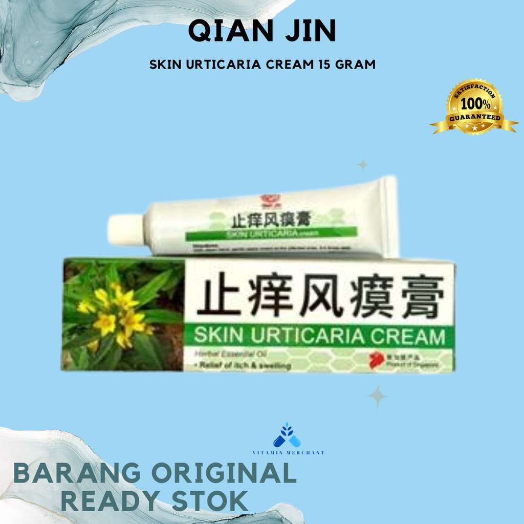 Qian Jin Skin Urticaria Cream 15 Gram