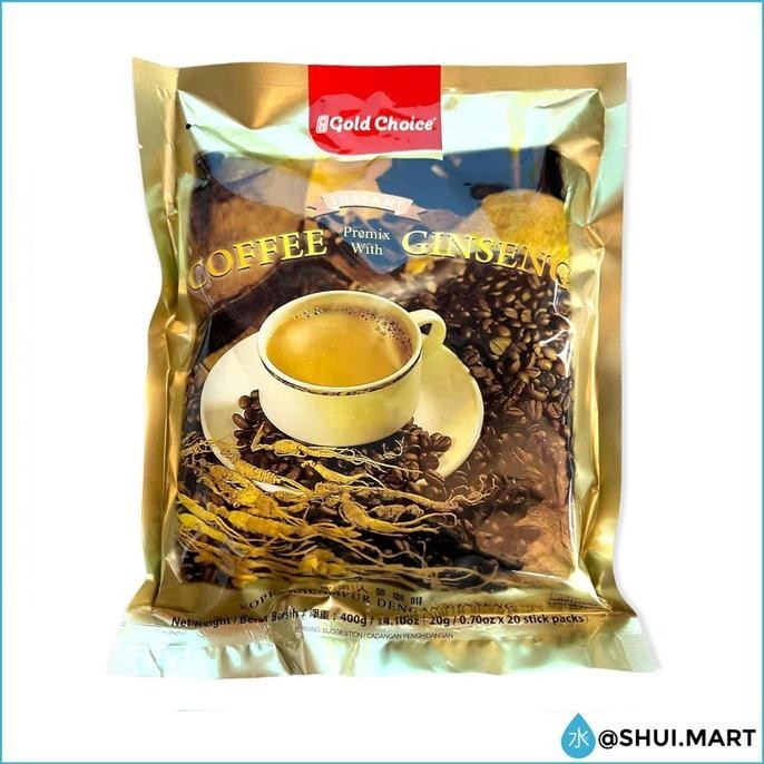 

Gold Choice Kopi Gingseng - Gingseng Coffee 400 Gr