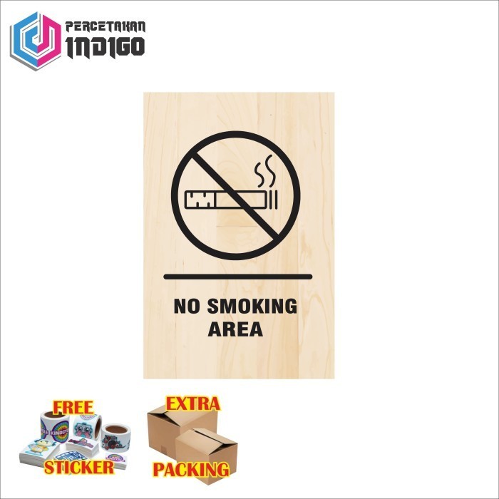 

Terlaris papan tanda sign board no smoking area Keren