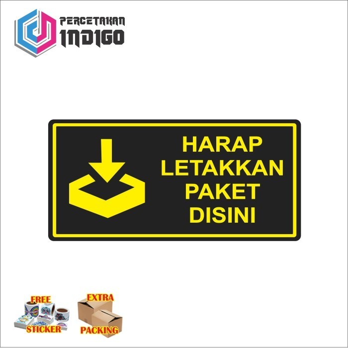 

Grosir sign papan akrilik acrylic harap letakan paket disini Elegan