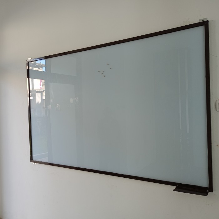 

papan tulis glassboard framing magnetic 240x120 5mm