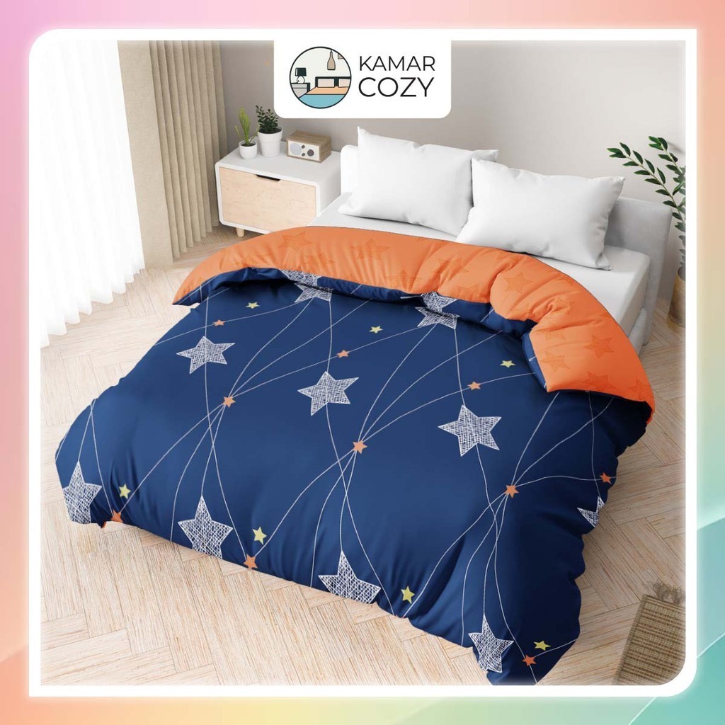 Kintakun DLUXE Bed Cover Only / Selimut Tebal / Comforter 180 x 200 King Viona Aesthetic Badcover Es