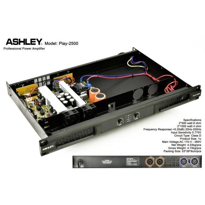 power ashley play2500 play 2500 original
