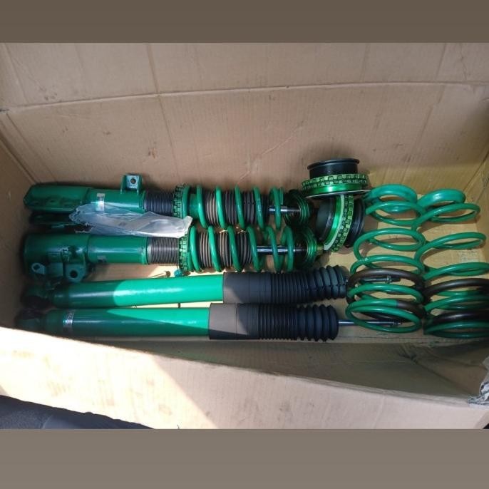 PROMO COILOVER TEIN FLEX Z HONDA JAZZ GE8 GK5 CITY HB SUSPENSI NO LOWERING KIT #ORIGINAL