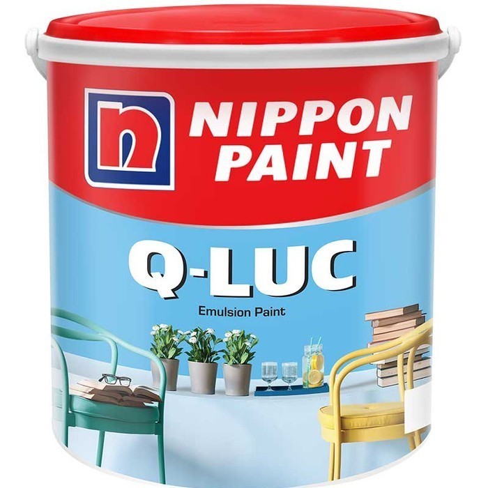 Cat Tembok Q-Luc Nippon Paint 4,5 Kg - 1529 Soft White.