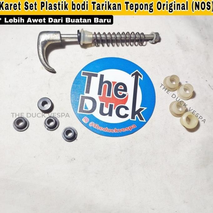 Murah Karet Tarikan Tepong Set Plastik ori NOS Vespa VBB VGLB Super Sprint Ayo Beli