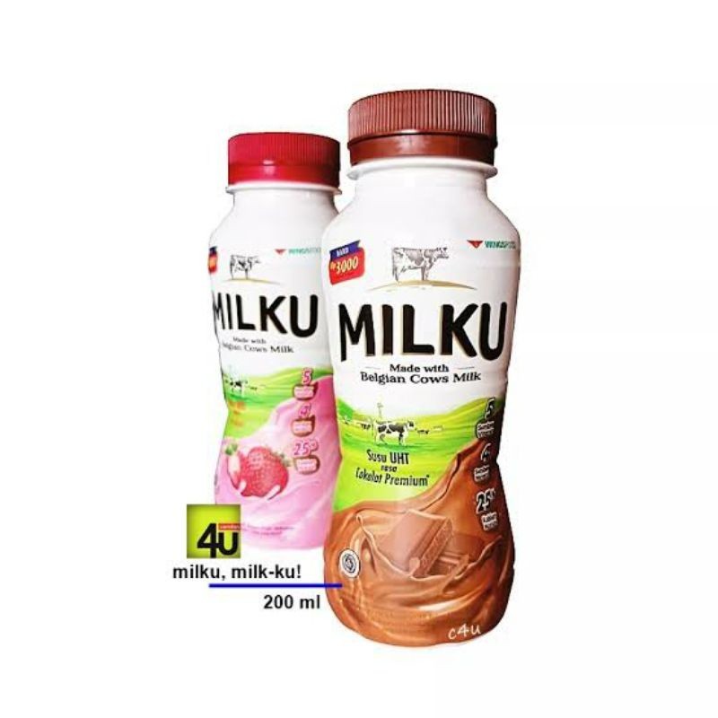 

susu milku 12 botol / karton