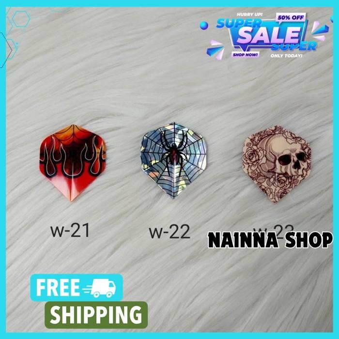 DART WING FLIGHT - SAYAP PANAH JARUM DARTS - WINGS TAILS FLIGHTS PVC TERBARU