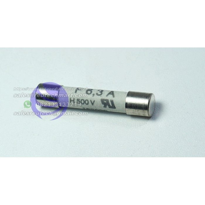 Fuse 6x32mm Keramik SIBA 7006563 6.3A 500V SIBA 189020 F6.3A