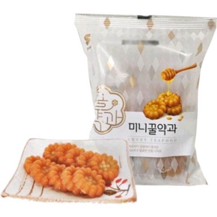 

BERMUTU Honey Snack Cake 200g Chapssal Chapsal Yakgwa Samlip Korean Traditiona