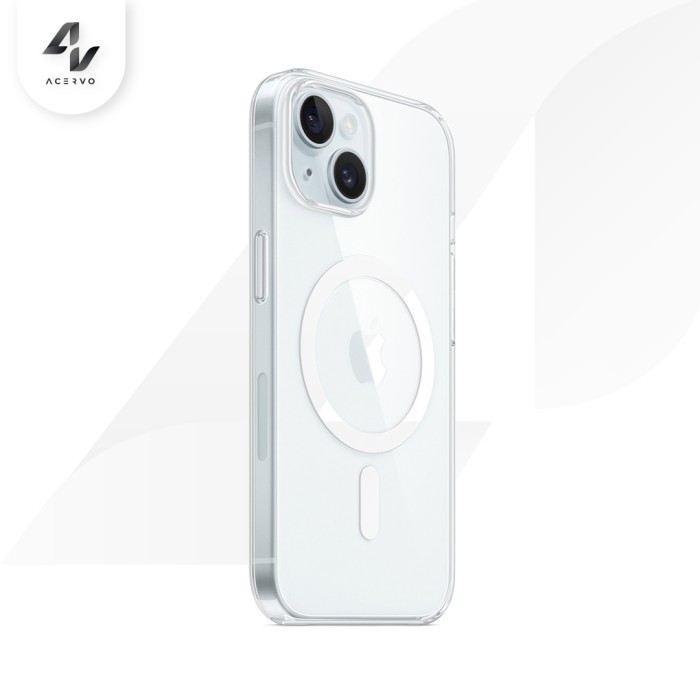 CUCI GUDANG Clear iPhone Case with MagSafe Pop-up Animation Hard Case 12-15 Series