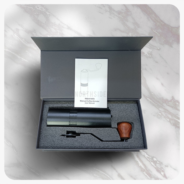 Hand Coffee Grinder Kopi Manual Metal Body Stainless Steel Burr Js-G2