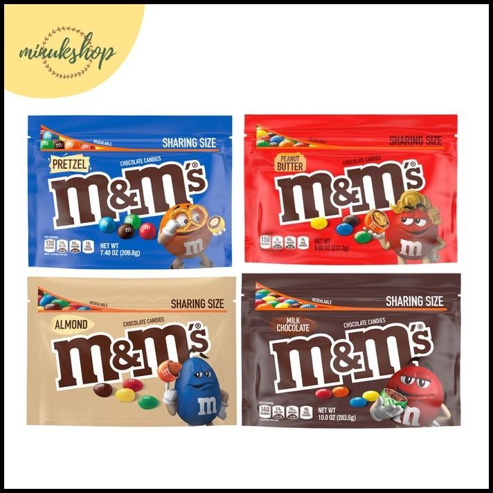 

M&M Chocolate Candy Sharing Size Snack Import