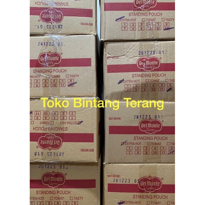 

Delmonte Saus Sambal Extra Hot 200 Gr X 24 Pcs 1 Dus/ Karton Del Monte