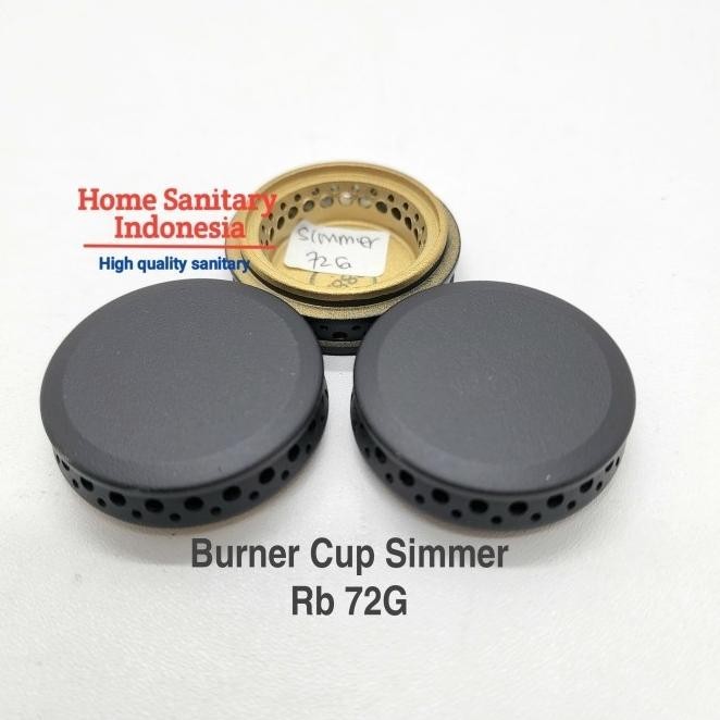 BURNER CAP RINNAI RB 72G KOMPOR TANAM RINNAI ORIGINAL .